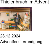28.12.2024 Adventfensterrundgang Thielenbruch im Advent